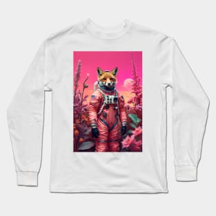 Fox in Space Long Sleeve T-Shirt